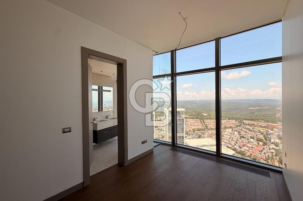SPINE TOWER MASLAK YÜKSEK KAT BOĞAZ MANZARALI 2+1 SATILIK DAİRE