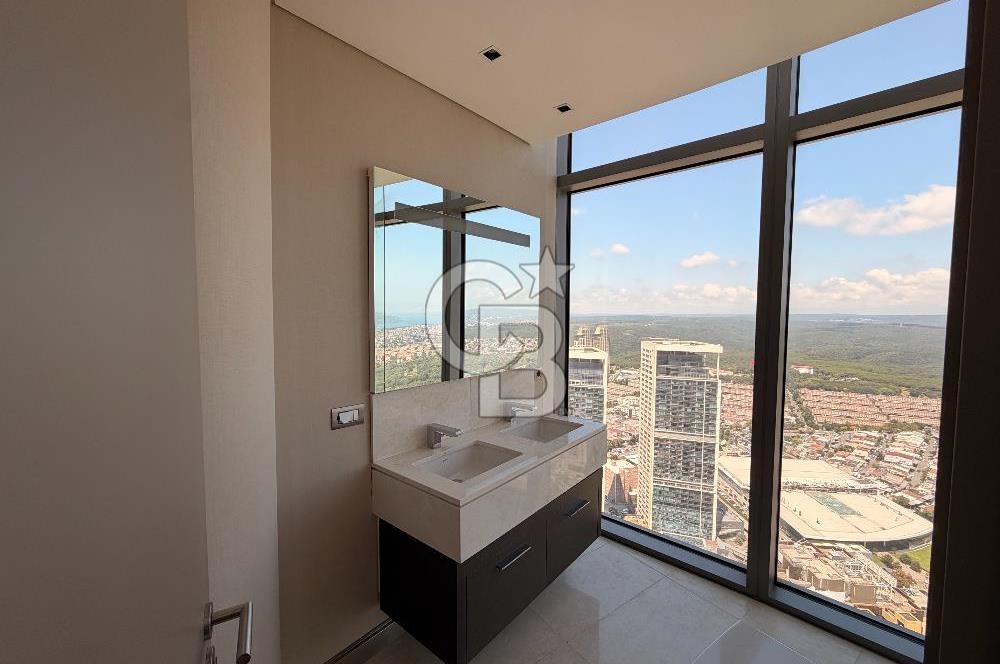 SPINE TOWER MASLAK YÜKSEK KAT BOĞAZ MANZARALI 2+1 SATILIK DAİRE