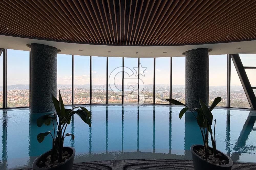 SPINE TOWER MASLAK YÜKSEK KAT BOĞAZ MANZARALI 2+1 SATILIK DAİRE