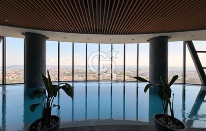 SPINE TOWER MASLAK YÜKSEK KAT BOĞAZ MANZARALI 2+1 SATILIK DAİRE