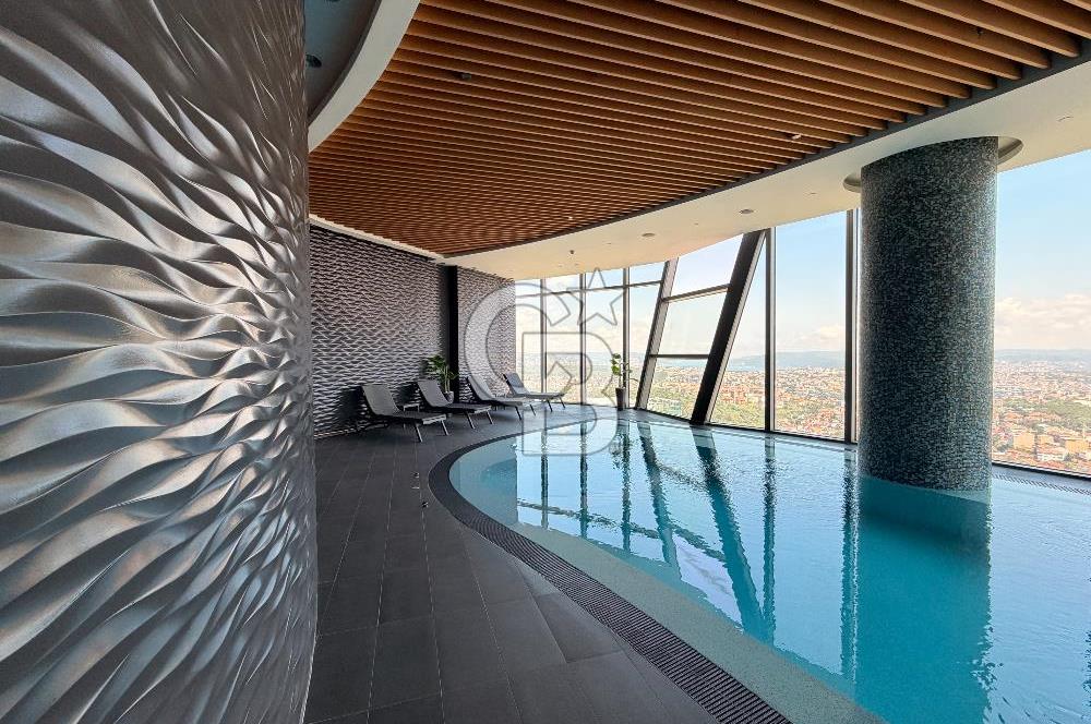 SPINE TOWER MASLAK YÜKSEK KAT BOĞAZ MANZARALI 2+1 SATILIK DAİRE
