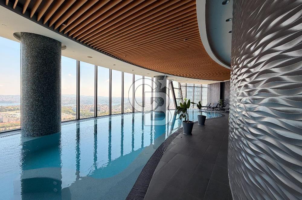 SPINE TOWER MASLAK YÜKSEK KAT BOĞAZ MANZARALI 2+1 SATILIK DAİRE
