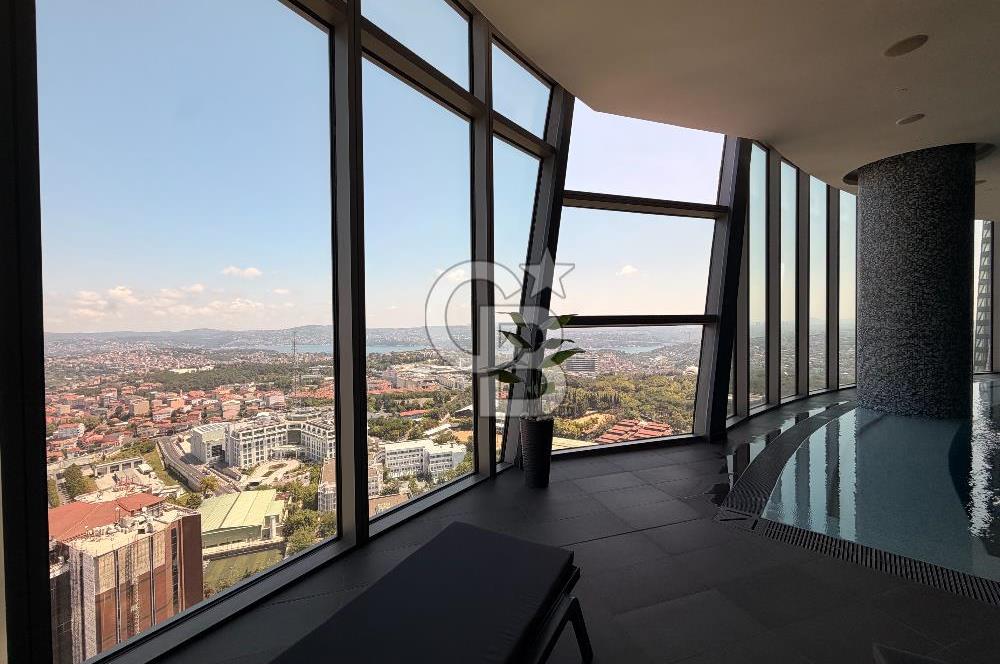 SPINE TOWER MASLAK YÜKSEK KAT BOĞAZ MANZARALI 2+1 SATILIK DAİRE