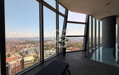SPINE TOWER MASLAK YÜKSEK KAT BOĞAZ MANZARALI 2+1 SATILIK DAİRE