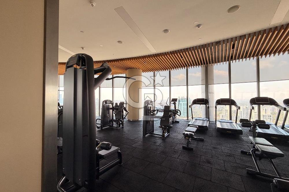 SPINE TOWER MASLAK YÜKSEK KAT BOĞAZ MANZARALI 2+1 SATILIK DAİRE
