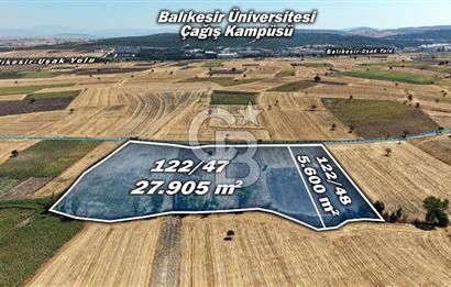 CB KİNG'DEN BALIKESİR/PAŞAKÖY MAHALLESİ 27905m² SATILIK TARLA