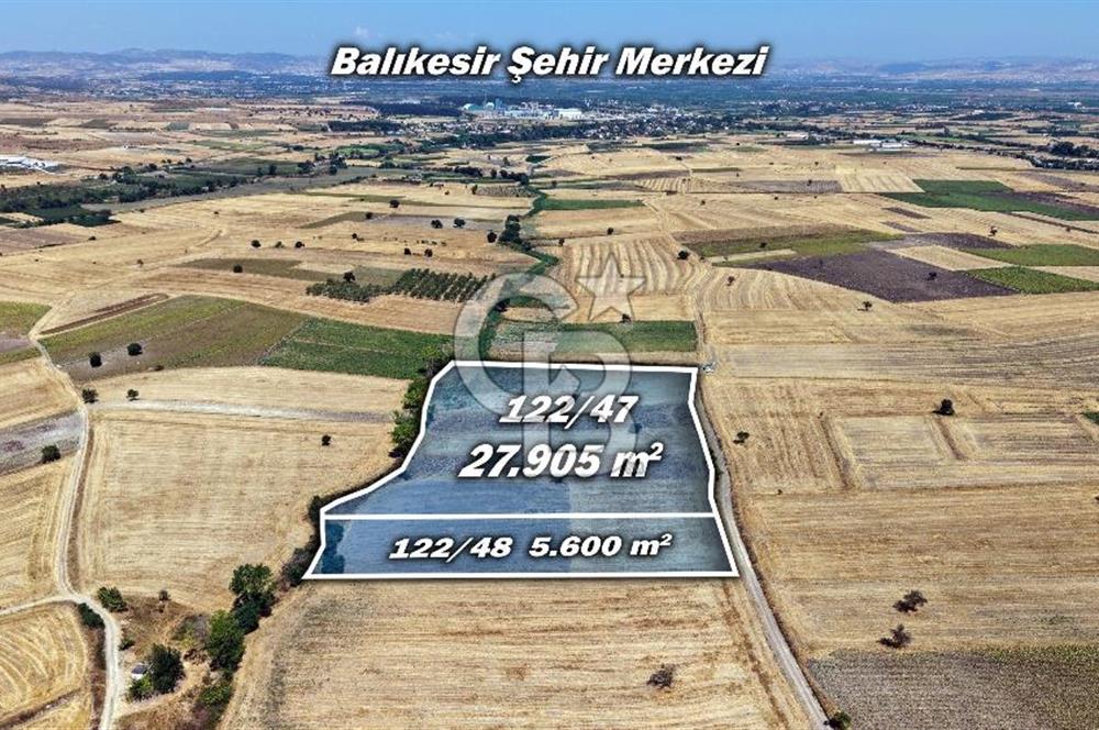 CB KİNG'DEN BALIKESİR/PAŞAKÖY MAHALLESİ 5600m² SATILIK TARLA