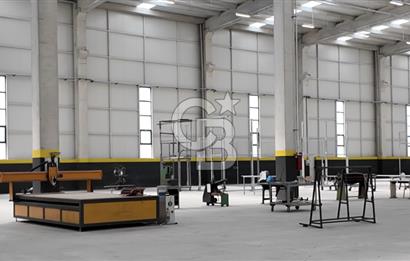 ASO 2. OSB’DE YÜKSEK PRESTİJLİ VE KULLANIMA HAZIR SATILIK FABRİKA BİNASI