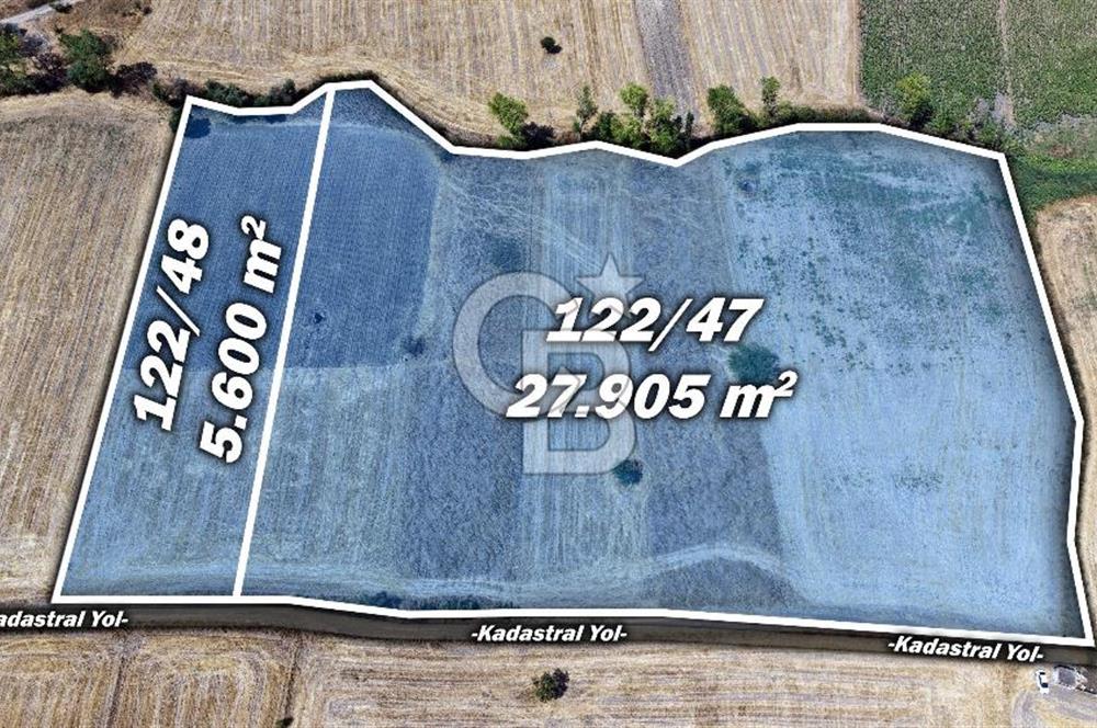 CB KİNG'DEN BALIKESİR/PAŞAKÖY MAHALLESİ 27905m² SATILIK TARLA