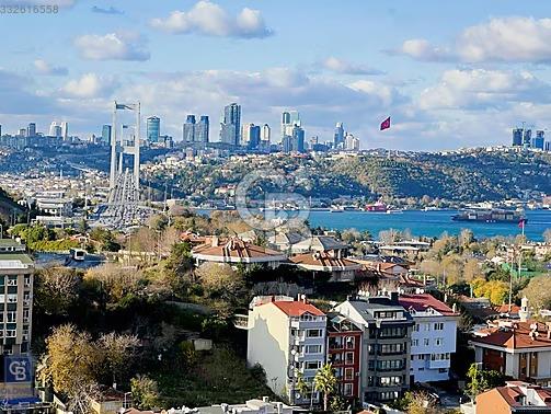 BEYLERBEYİ KAPANMAZ BOĞAZ VE DENİZ MANZARALI MUHTEŞEM DUBLEKS..
