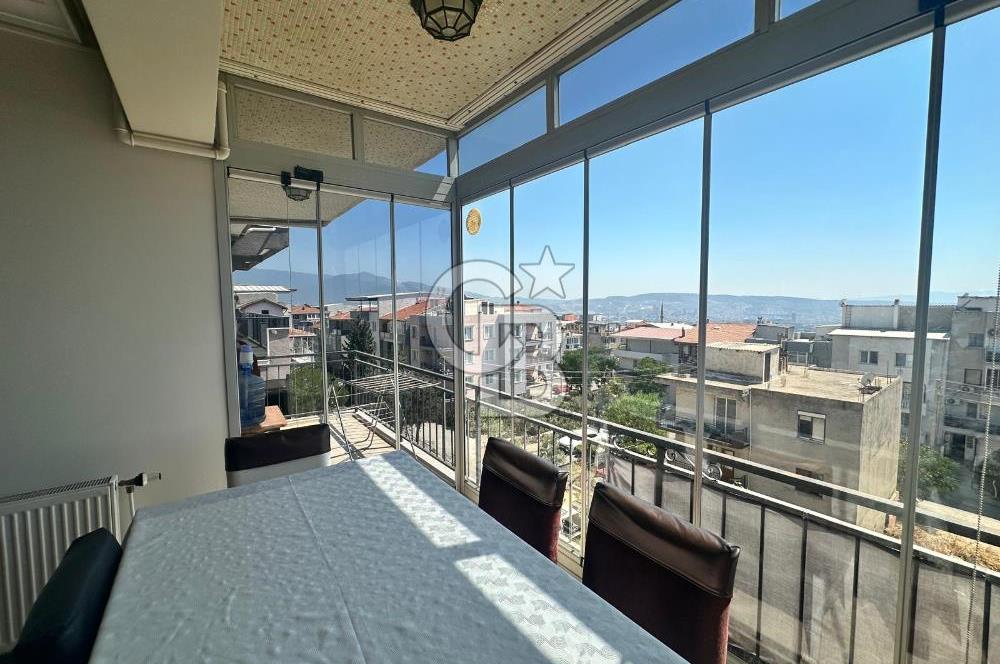 BORNOVA İNÖNÜ MAHALLESİ’NDE GENİŞ, FERAH VE MANZARALI 2+1 EŞYALI VE EŞYASIZ KİRALIK DAİRE