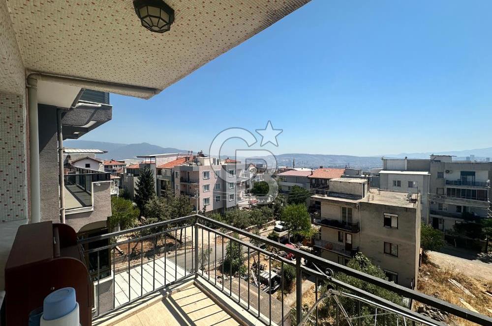 BORNOVA İNÖNÜ MAHALLESİ’NDE GENİŞ, FERAH VE MANZARALI 2+1 EŞYALI VE EŞYASIZ KİRALIK DAİRE