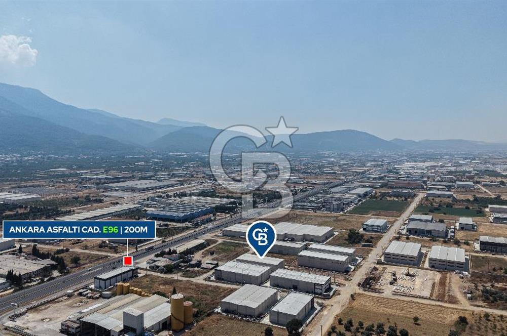 Kemalpaşa'da Üretime & Depolamaya Uygun 1740 m2 Kiralık Fabrika 