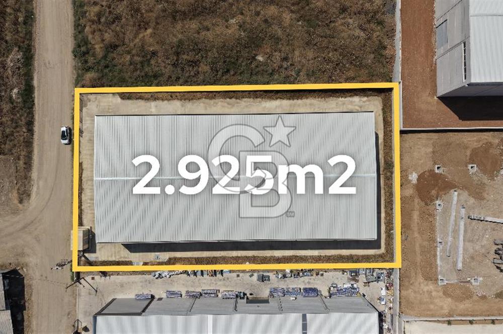 Kemalpaşa'da Üretime & Depolamaya Uygun 1740 m2 Kiralık Fabrika 