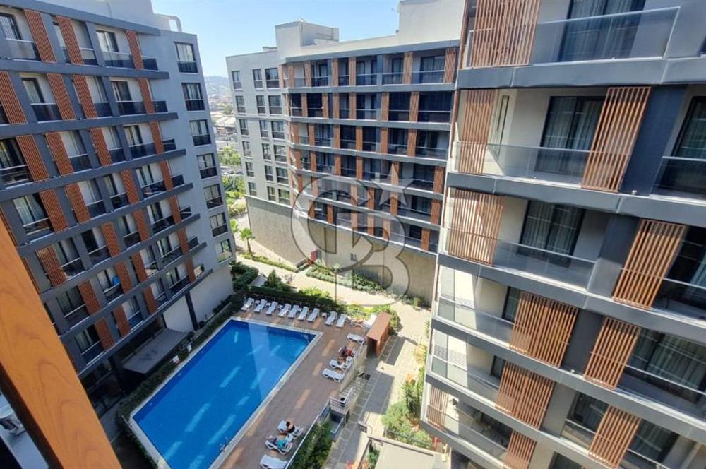 Bornova Coordinat Eşyalı 1+0 Havuz Manzaralı Kiralık Daire