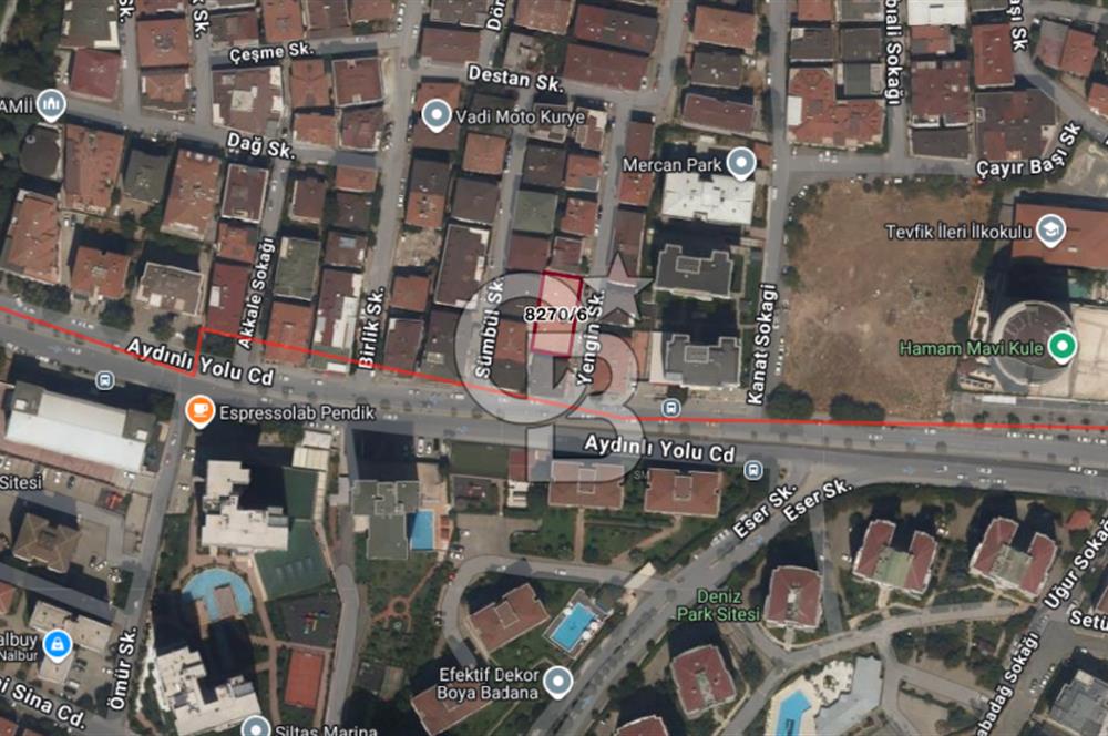 PENDİK DOLAYOBA'DA SATILIK KONUT İMARLI ARSA HİSSESİ