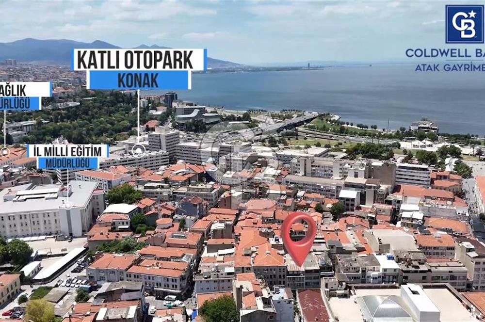 Konak Fevzi Paşa'da Satılık 14 Dükkanlı İş Hanı