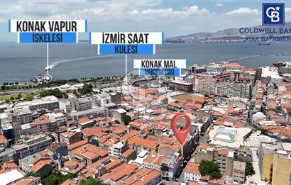 Konak Fevzi Paşa'da Satılık 14 Dükkanlı İş Hanı