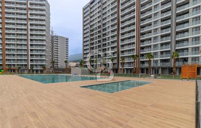 Manisa Meydan Sitesi Havuz Cephe Kiralık 1+1 Daire