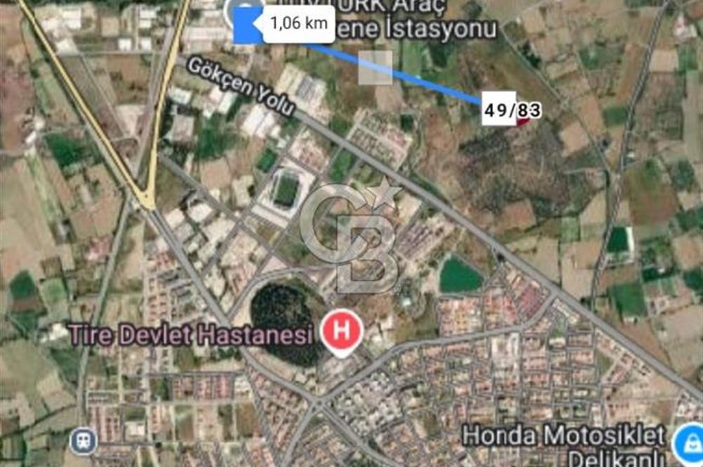 Tire Toki Mahallesi nde Gerçek Yatırım Satılık Tarla
