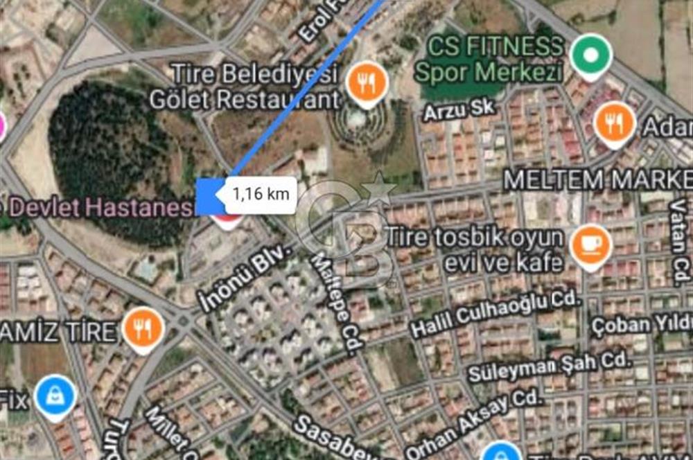 Tire Toki Mahallesi nde Gerçek Yatırım Satılık Tarla