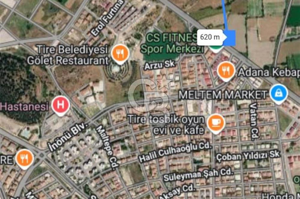 Tire Toki Mahallesi nde Gerçek Yatırım Satılık Tarla