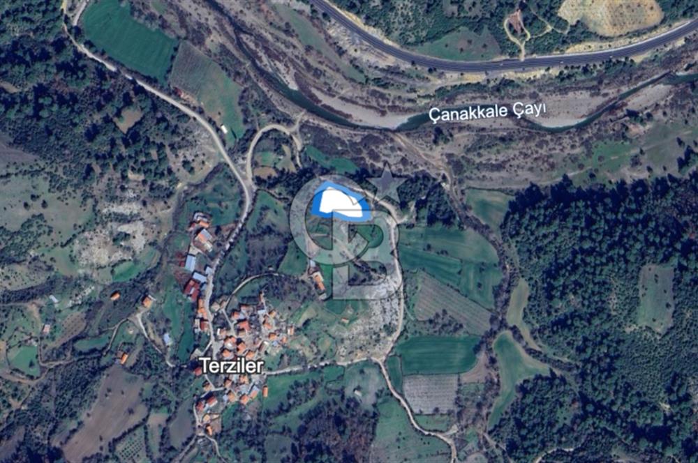 ÇANAKKALE MERKEZ TERZİLER KÖYÜNDE SATILIK ÖZEL HOBİ BAHÇESİ !!!