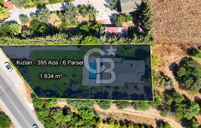 Datça Kızlan'da 1.634 m2 Arsa İçinde Müstakil Havuzlu 3+1 Villa