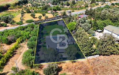Datça Kızlan'da 1.634 m2 Arsa İçinde Müstakil Havuzlu 3+1 Villa