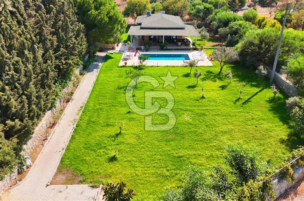 Datça Kızlan'da 1.634 m2 Arsa İçinde Müstakil Havuzlu 3+1 Villa
