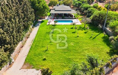 Datça Kızlan'da 1.634 m2 Arsa İçinde Müstakil Havuzlu 3+1 Villa