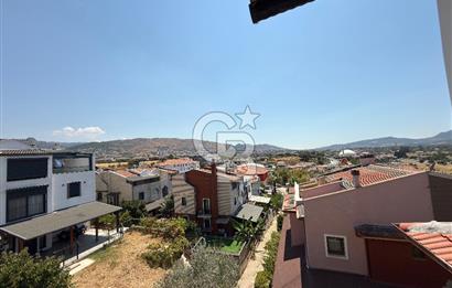 Guzelbahçe Kahramandere’de bahçeli teraslı şöminelı villa