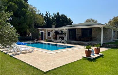 Datça Kızlan'da 1.634 m2 Arsa İçinde Müstakil Havuzlu 3+1 Villa