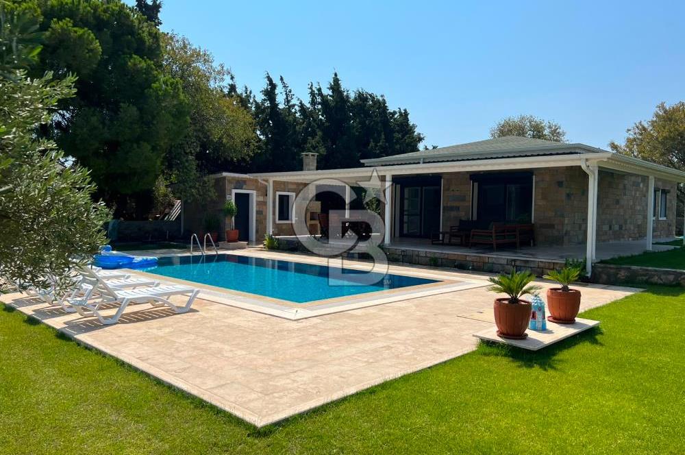 Datça Kızlan'da 1.634 m2 Arsa İçinde Müstakil Havuzlu 3+1 Villa