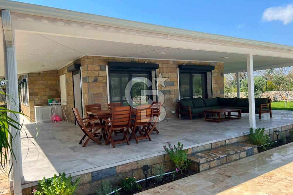 Datça Kızlan'da 1.634 m2 Arsa İçinde Müstakil Havuzlu 3+1 Villa