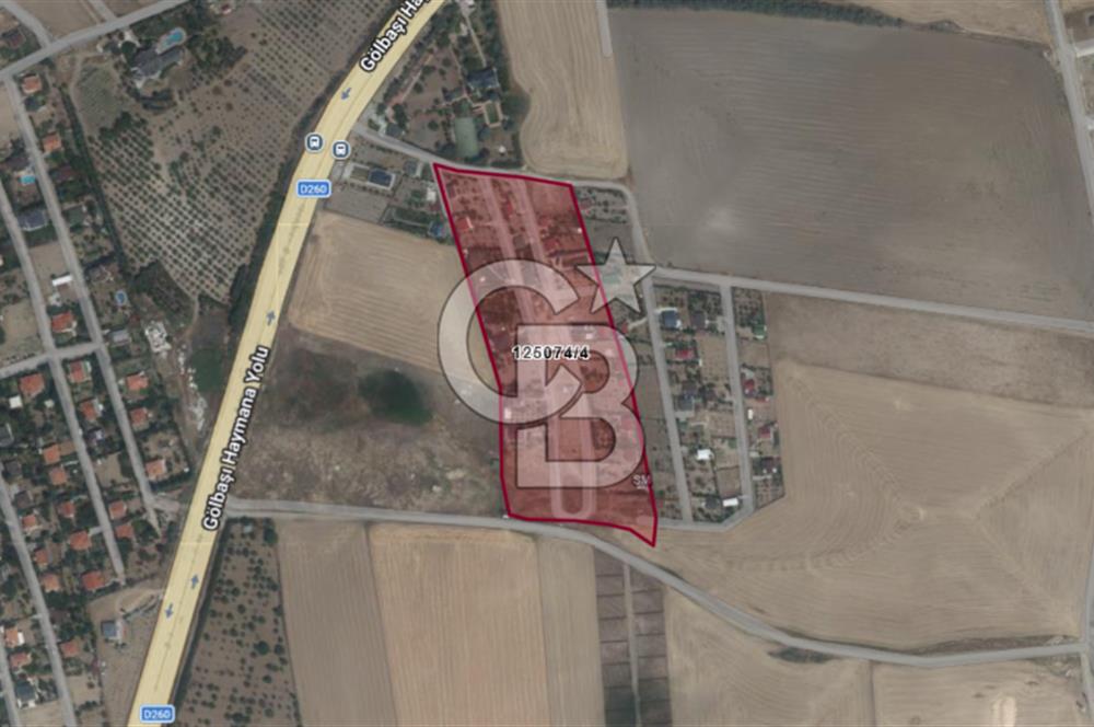 CB Vizyon'dan Gökçehöyük Meneviş Evlerinde 500 m2 Satılık Bahçe