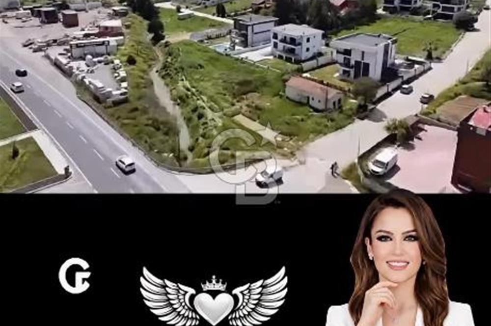Güzelbahçe Çamlı Mahallesi’nde köşe parsel ticari arsa