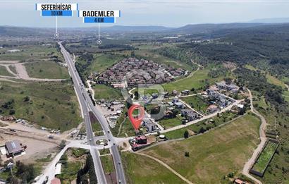 Güzelbahçe Çamlı Mahallesi’nde köşe parsel ticari arsa