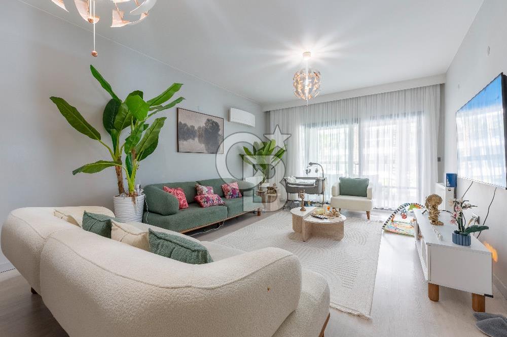 Menemen İmge Life'ta Havuz Manzara Çift Cephe 3+1 Satılık Daire