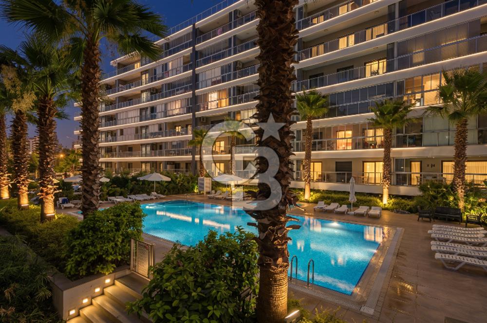 Menemen İmge Life'ta Havuz Manzara Çift Cephe 3+1 Satılık Daire