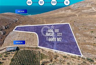 ÇANAKKALE GÖZTEPE MEVKİİ KADASTRAL YOL CEPHELİ SATILIK ARAZİ  - 10 - 366035