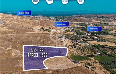 ÇANAKKALE GÖZTEPE MEVKİİ KADASTRAL YOL CEPHELİ SATILIK ARAZİ 