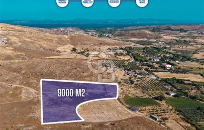 ÇANAKKALE GÖZTEPE MEVKİİ KADASTRAL YOL CEPHELİ SATILIK ARAZİ 