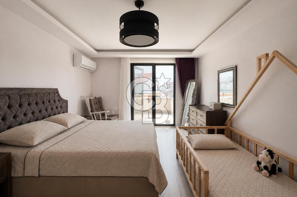 Özlüce'de Okyanus Koleji Yanında 4+1 Geniş Dubleks Daire