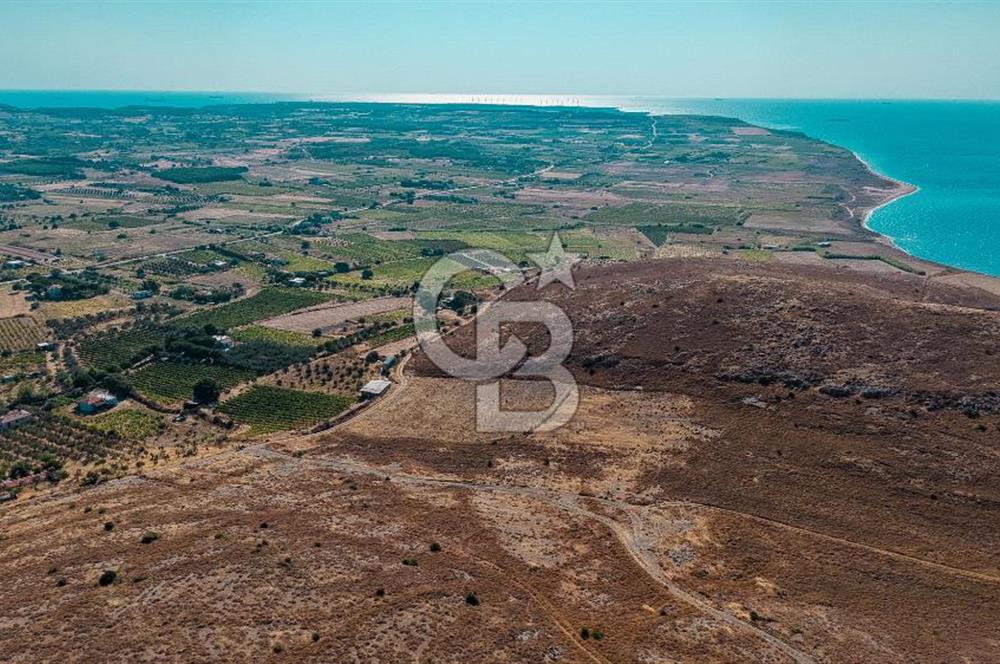 ÇANAKKALE GÖZTEPE MEVKİİ KADASTRAL YOL CEPHELİ SATILIK ARAZİ 