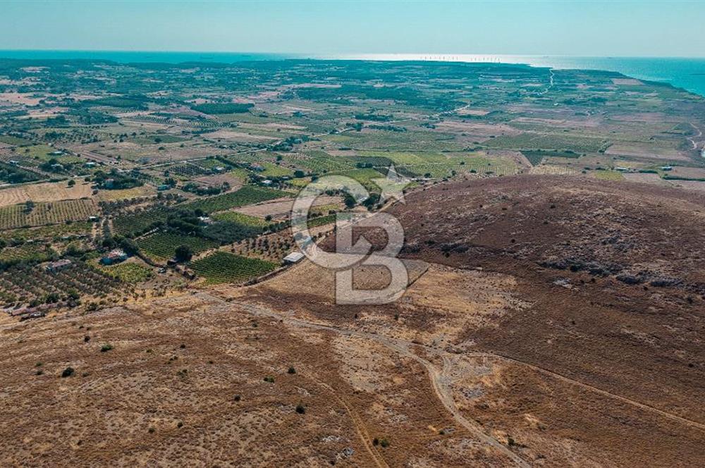 ÇANAKKALE GÖZTEPE MEVKİİ KADASTRAL YOL CEPHELİ SATILIK ARAZİ 
