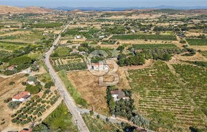 ÇANAKKALE BOZCAADA AMERİKAN ÇEŞME SATILIK ASFALT CEPHE BAĞ