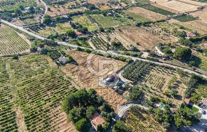 ÇANAKKALE BOZCAADA AMERİKAN ÇEŞME SATILIK ASFALT CEPHE BAĞ