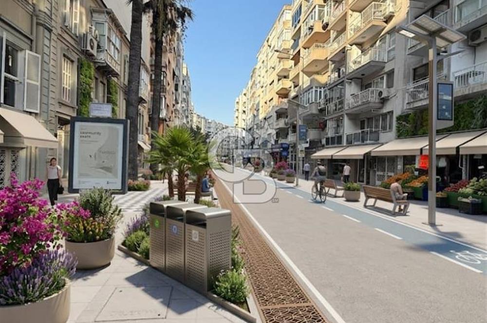 Konak Mithatpasa Caddesi Üzerinde Deniz Manzaralı Satılık Dükkan