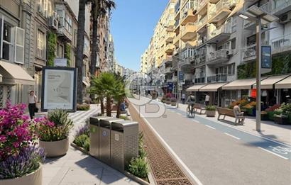 Konak Mithatpasa Caddesi Üzerinde Deniz Manzaralı Satılık Dükkan